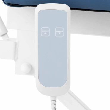 Gultas kosmētikas tabula elektriskajai masāžai 150 kg Valence - Blue