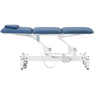 Gultas kosmētikas tabula elektriskajai masāžai 150 kg Valence - Blue