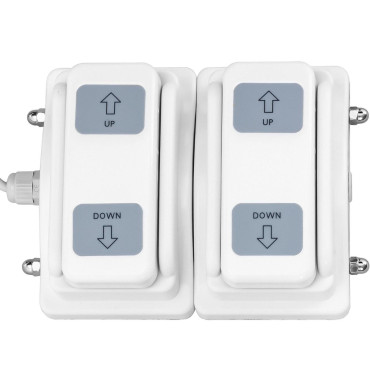 Bed Cosmetic table for electric massage 2 Engines 150 kg Lyon - Dark beige