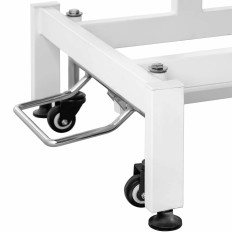 Bed kosmetiska bord för elektrisk massage 2 motorer 150 kg Lyon - mörk beige