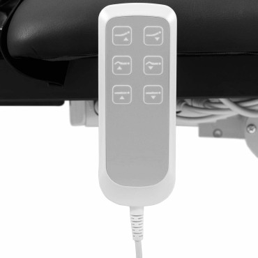 Mesa cosmética de cama para massagem elétrica 3 motores 250 kg Nantes - Preto