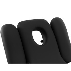 Mesa cosmética de cama para masaje eléctrico 3 motores 250 kg Nantes - Negro