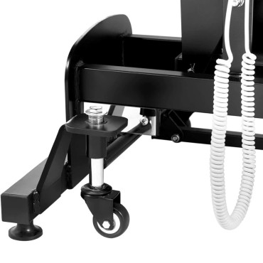 Mesa cosmética de cama para massagem elétrica 3 motores 250 kg Nantes - Preto