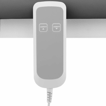 Table cosmétique de lit pour massage électrique 1 moteur 200 kg lille - gris