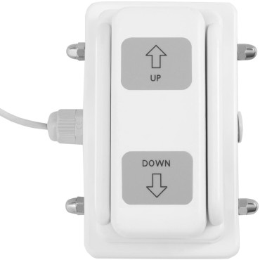 Mesa cosmética de cama para massagem elétrica 1 motor 200 kg lille - cinza