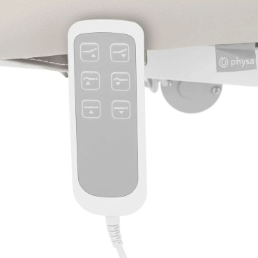 Mesa cosmética de cama para masaje eléctrico 3 motores 250 kg Nantes - Beige