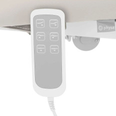 Mesa cosmética de cama para masaje eléctrico 3 motores 250 kg Nantes - Beige