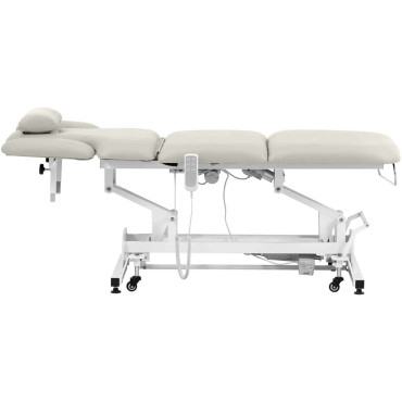 Mesa cosmética de cama para massagem elétrica 3 motores 250 kg Nantes - bege