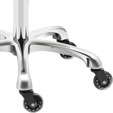 Stuhlhocker kosmetischer Hoker mit Rollen zurück zu 150 kg Wells beige