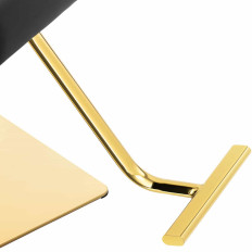 Barber's frisør. Kosmetisk med en fodskammel Physa Otley - Sort med guld