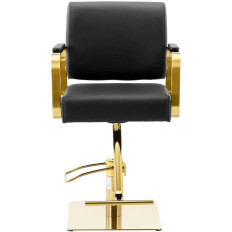 Barber's hairdresser. Cosmetic with a footstool Physa OTLEY - black with gold