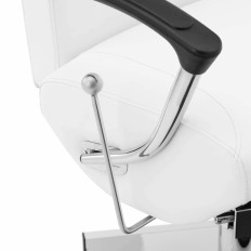 Cosmetics Seat for Pedicure with footstool and shower tray - white