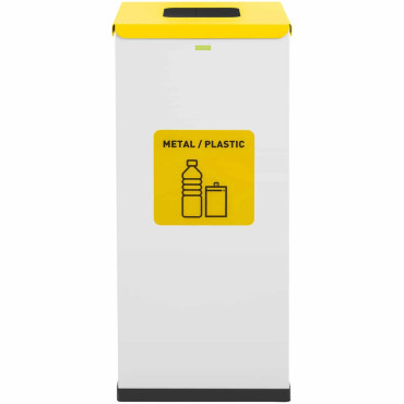 Bin Container för sortering av avfallsavfall 60 l - metallplast
