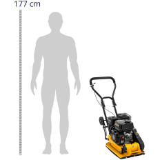 Kombinationstortrycket Compactor 53 x 37 cm 4100 vid 6,5 km