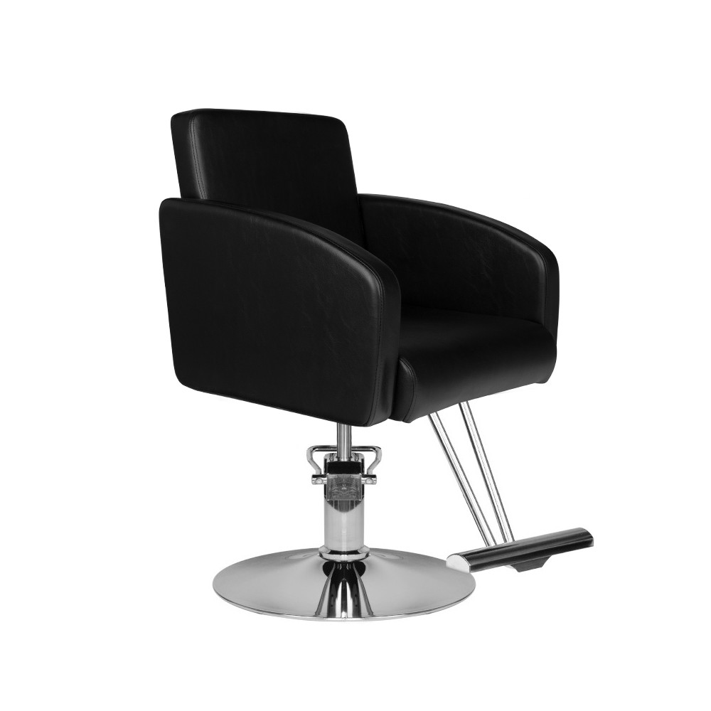 Hair system barber chair hs40 black — side view