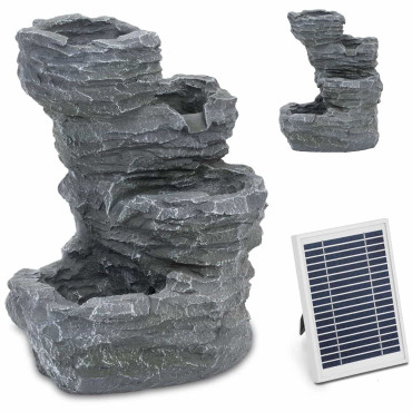 Fountain. Solar garden...