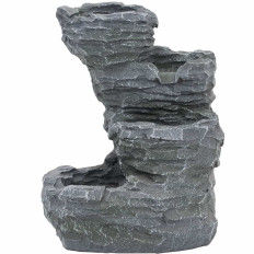 Vodnjak. Solar Garden Cascade z LED razsvetljavo 4 ravni 3 W