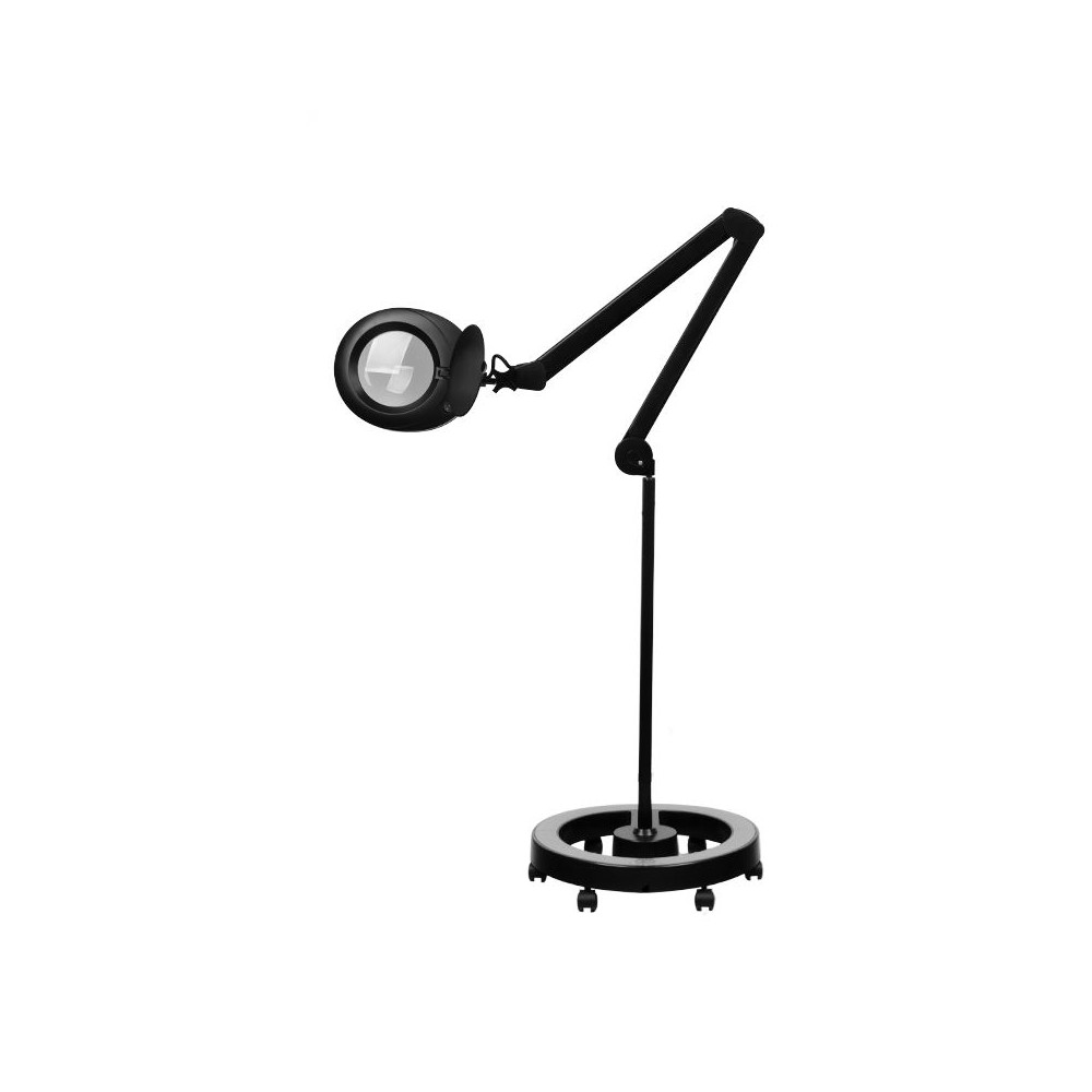 Elegante 6025 60 LED SMD 5D Black magnifier lamp with a tripod