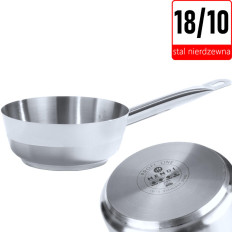 Bak Steelpan Profi-lijn zonder 0,9 liter. 160 mm - Hendi 830352