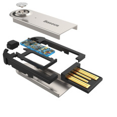 BA01 "Bluetooth" garso imtuvas 5.0 AUX AUX AUX kabelis Audapapas Jack