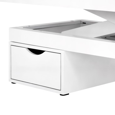 AZZURRO Spa cosmetische behandelbank 815b verwarmd met LED-achtergrondverlichting — detail lade