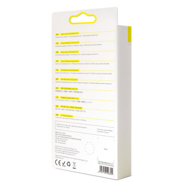 Izturīgs neilona kabelis USB kabelis iPhone zibens QC3.0 2A 3m melns un zelts