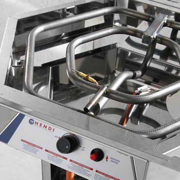 Gasgrill för FIESTA-800 7000W PAN - Hendi 146804