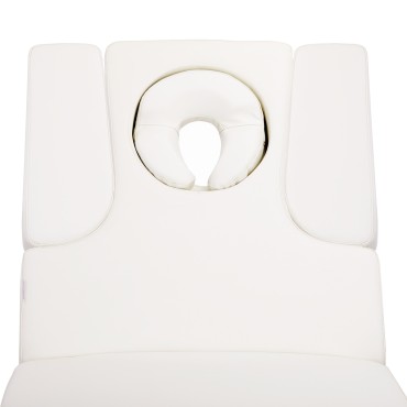 Spa kosmetiksäng AZZURRO 815b Glowing White med uppvärmning — ovansida