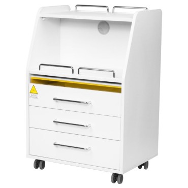 Podiatrist 601 wit — vooraanzicht