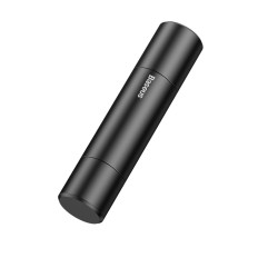 Martillo de seguridad para parabrisas + cuchillo para cortar cinturones de gris 2W1