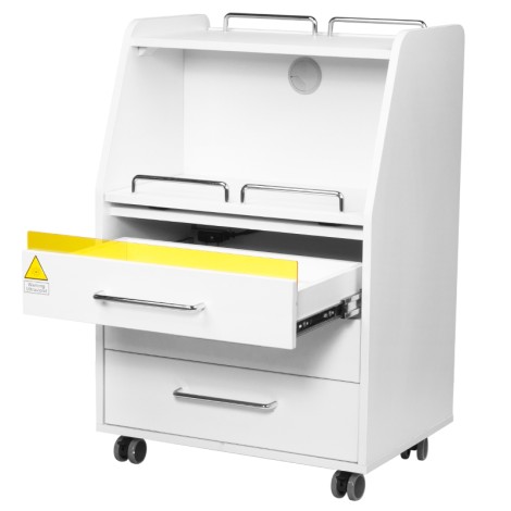 Podiatrist 601 biely — pohľad spredu