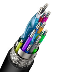 Kábel HDMI kábel 2.0 4K 60 Hz 3D 18 Gbps 2 m fekete