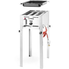 Plinski žar z GRILL PAN MASTER MINI 340X540X (H) 840 mm 5.8kw- Hendi 154700