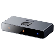 Splitter switch switch HDMI 2X HDMI 4K 30 Hz dubbelriktad grå