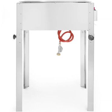 Gas Grill με Grill Pan Master Mini 340x540x (H) 840 mm 5.8kw- Hendi 154700