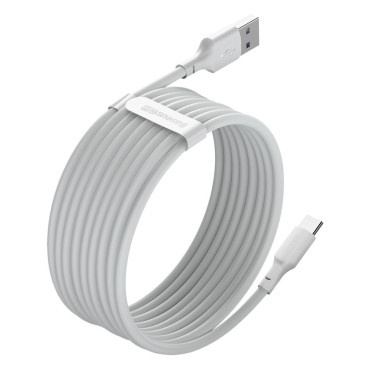 2x USB-C-kabel Hurtig loading Strømforsyning Hurtig opladning 40W 5 A 1,5 m Hvid