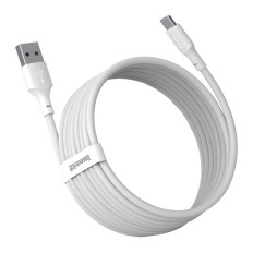 2x USB-C kabel brzo učitavanje napajanja Quick Charge 40W 5 A 1,5 m White