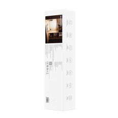 Magnētiskā nakts gaismas LED lampa zem skapja Sākums Virtuves numurs Gray