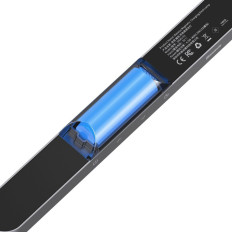 Magnētiskā nakts gaismas LED lampa zem skapja Sākums Virtuves numurs Gray