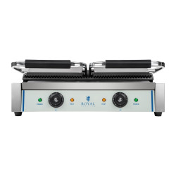 BBQ Kontakt Dubbel dubbelsidig Ryflerad