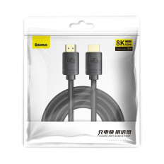 Kábel HDMI 2.1 8K 60 Hz EARC QMS DYNAMICKÉ HDR VRR ALLM 3M ČIERNY