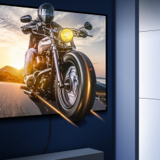 Cabo HDMI 2.1 8K 60 Hz Earc QMS Dinâmico HDR VRR ALLM 3M Preto