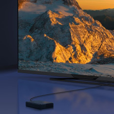 Kábel HDMI 2.1 8K 60 Hz EARC QMS DYNAMICKÉ HDR VRR ALLM 3M ČIERNY