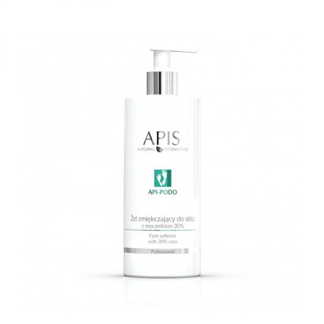 Apis api-podo gel za zmehčanje stopal z 30 % uree, 500 ml — sprednji pogled