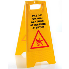Informatie Stink Table Note Slippery Floor - Hendi 663950