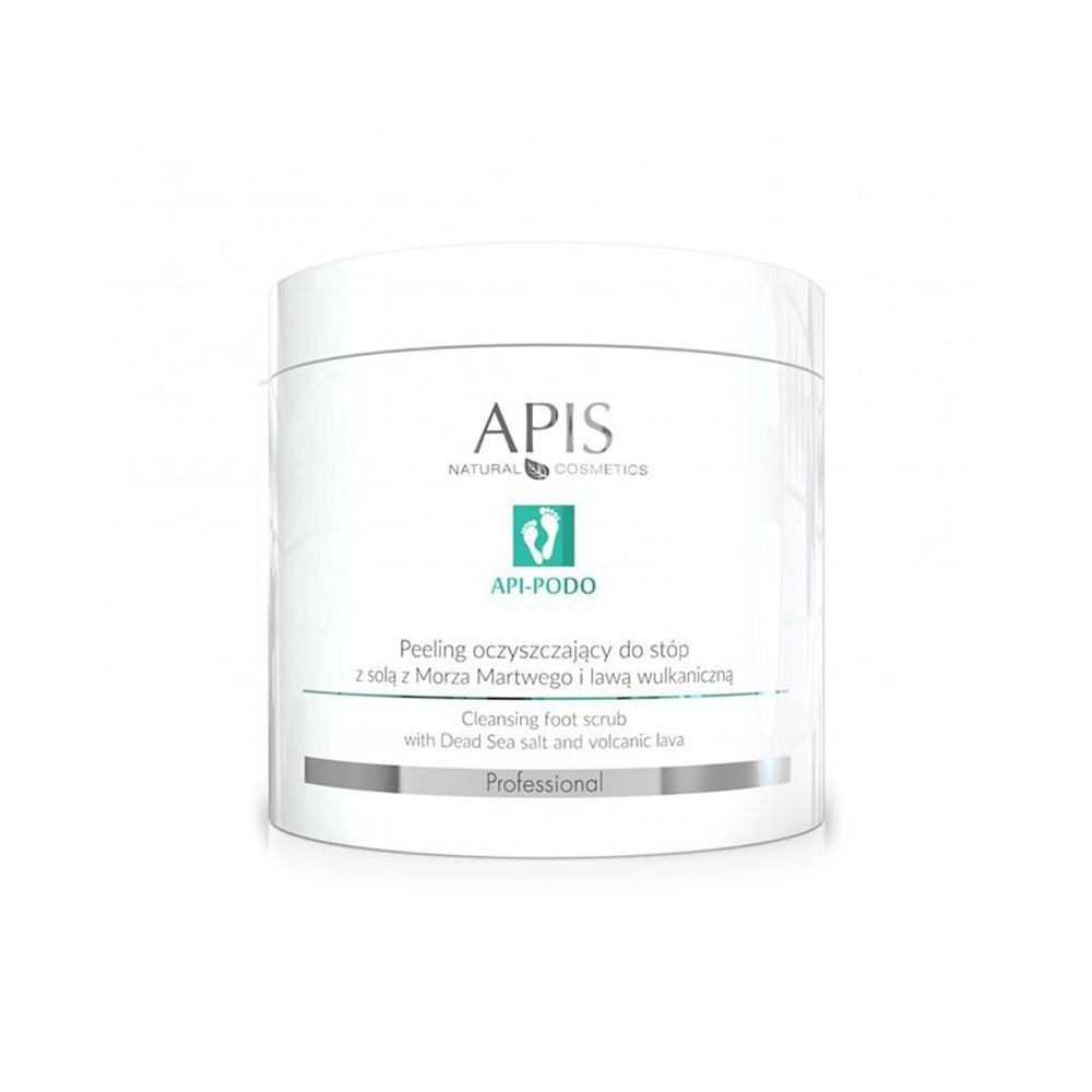 Apis api-podo peeling na čistenie nôh 700g — pohľad spredu