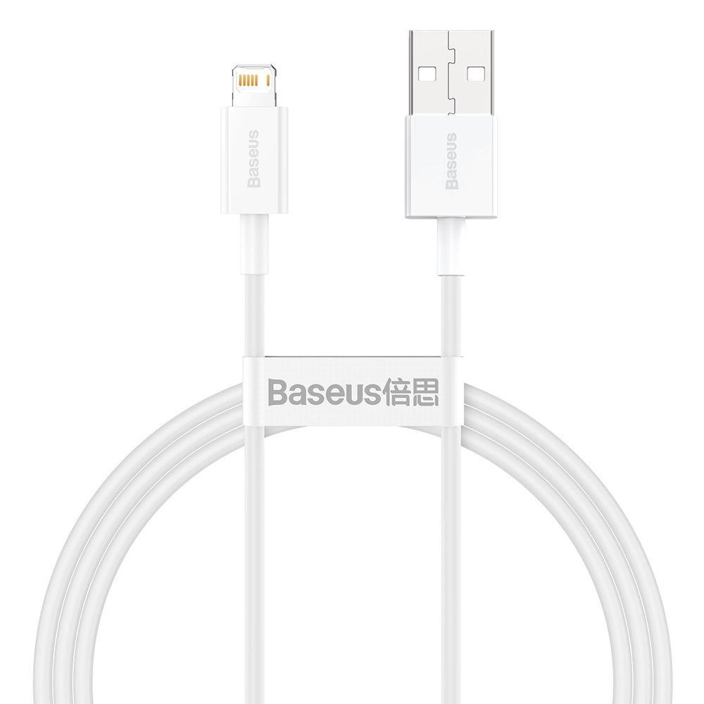 Superior καλώδιο USB καλώδιο iPhone Lightning 2.4a 1m λευκό