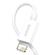 Cavo USB Cable Superior Iphone Lightning 2.4a 1m bianco