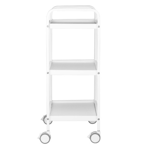 Mesa - Carrinho Cosmético Hs09 Branco — vista frontal