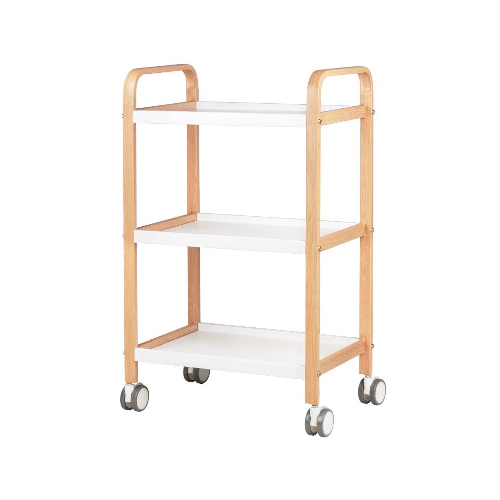 ACTIVESHOP kozmetikai asztal HS09 fa - fehér